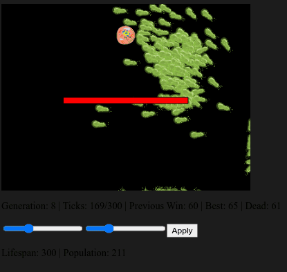 Bacteria with winner reinjection and user settings