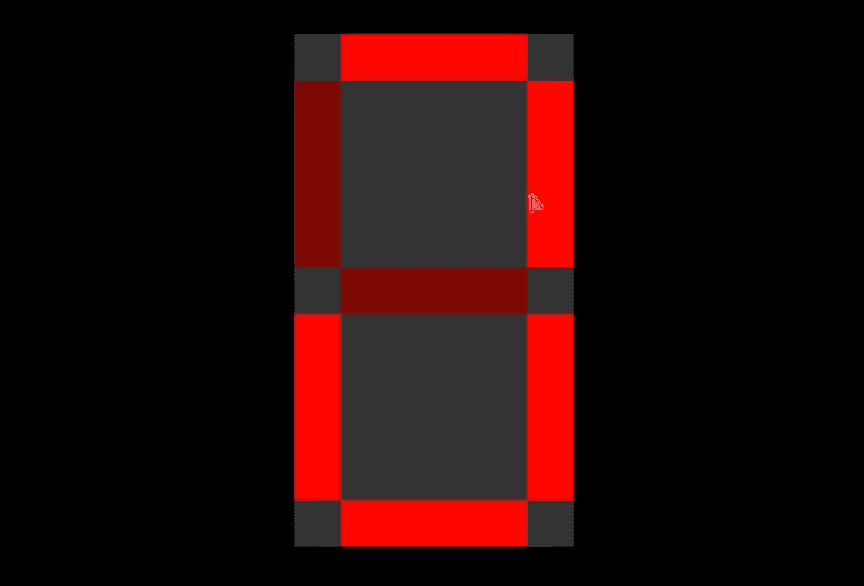 Interactive Seven-Segment Display